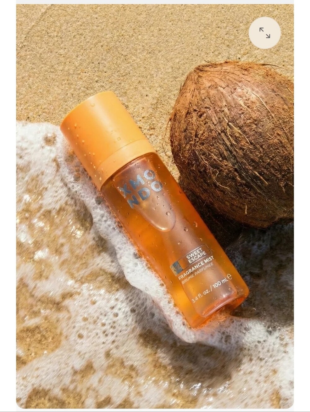 NEW XMONDO 02 Sweet Escape Fragrance Mist spray full size scent hair perfume